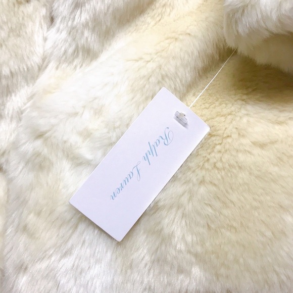 NWT Ralph Lauren Newborn Infant’s Fur Bunting - Picture 7 of 10